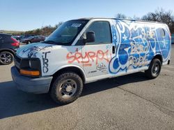 Salvage trucks for sale at Brookhaven, NY auction: 2004 Chevrolet Express G3500