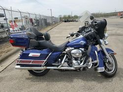 Salvage motorcycles for sale at Moraine, OH auction: 2006 Harley-Davidson Flhtcui