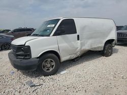 Salvage trucks for sale at Taylor, TX auction: 2007 Chevrolet Express G1500