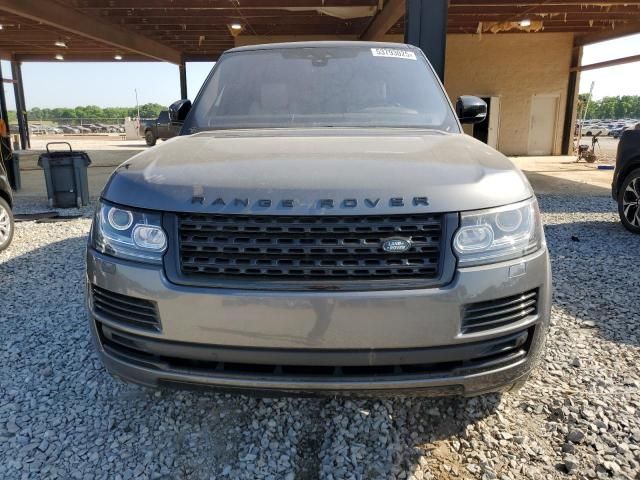 2017 Land Rover Range Rover HSE