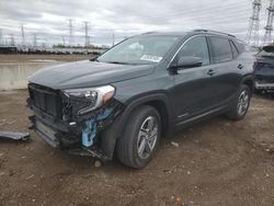 GMC salvage cars for sale: 2021 GMC Terrain SLT