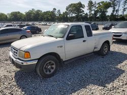 Salvage trucks for sale at Byron, GA auction: 2003 Ford Ranger Super Cab