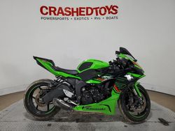 Kawasaki salvage cars for sale: 2024 Kawasaki ZX636 K
