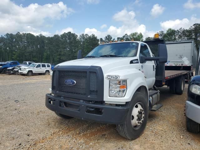 2019 Ford F650 Flatbed Truck