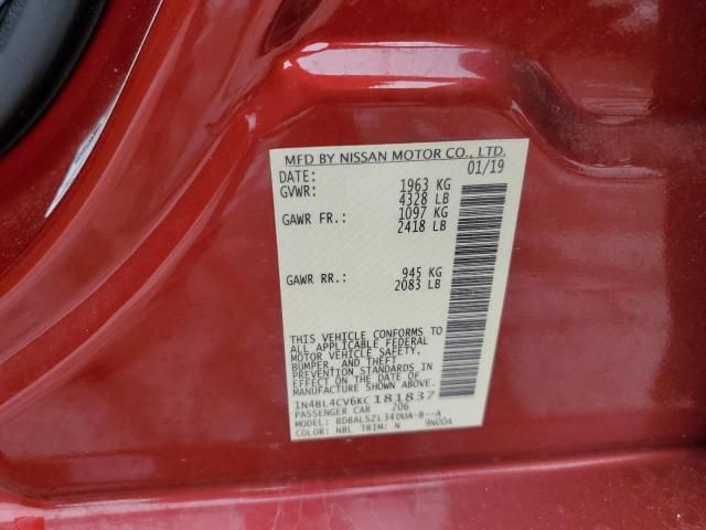 2019 Nissan Altima SR