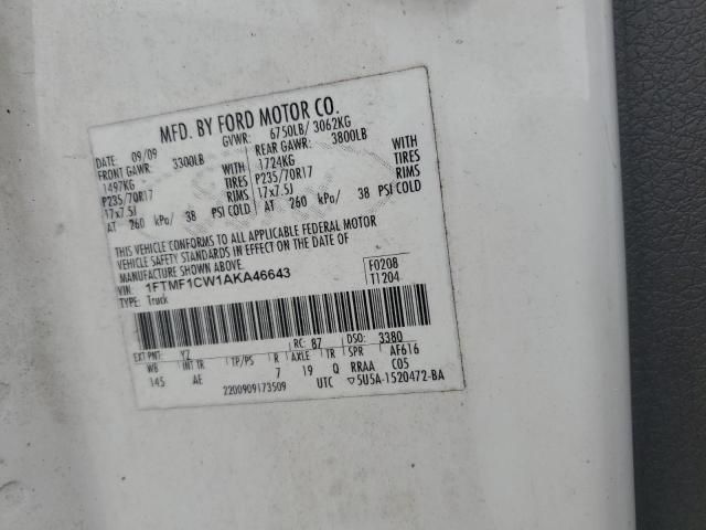 2010 Ford F150