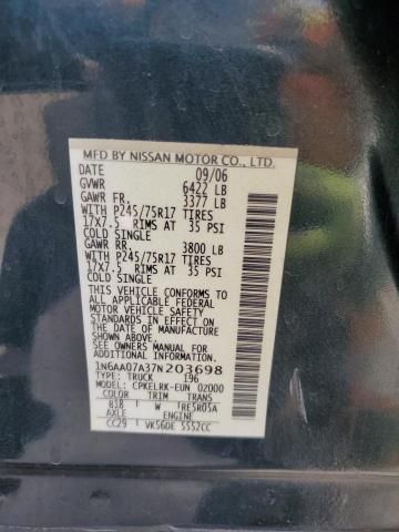 2007 Nissan Titan XE