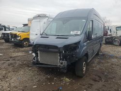Salvage trucks for sale at Elgin, IL auction: 2019 Ford Transit T-250