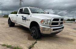 Salvage trucks for sale at Oklahoma City, OK auction: 2017 Dodge RAM 3500 ST