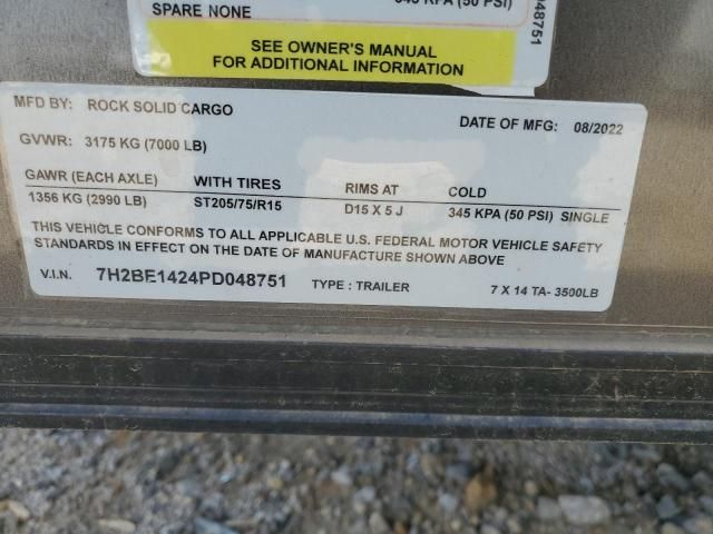 2023 Rockscargo 2023 Rock Solid Cargo Enclosed Cargo Trailer