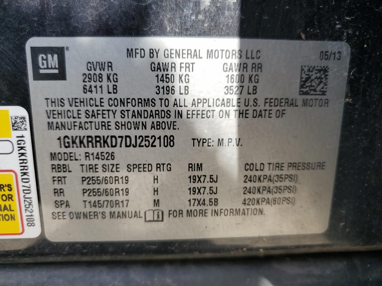 2013 GMC Acadia Slt-1