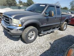 Salvage trucks for sale at Madisonville, TN auction: 2004 Ford F250 Super Duty