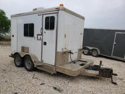 Salvage cars for sale from Copart San Antonio, TX: 2005 Fleetwood Pace Visio 2005 Pelsue Fiber Optic Splicing Trailer