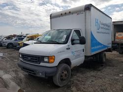 Ford salvage cars for sale: 2005 Ford Econoline E350 Super Duty Cutaway Van