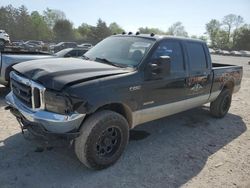 Salvage trucks for sale at Madisonville, TN auction: 2004 Ford F250 Super Duty