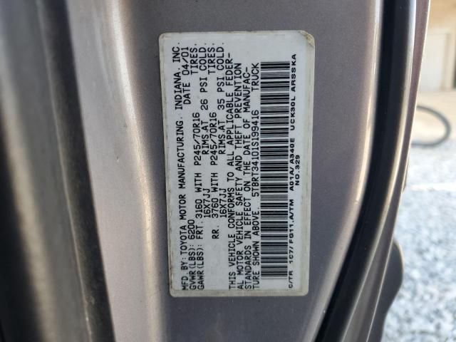 2001 Toyota Tundra Access Cab