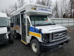 Salvage trucks for sale at Marlboro, NY auction: 2022 Ford Econoline E350 Super Duty Cutaway Van