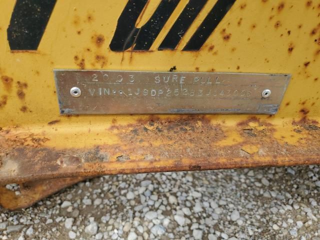 2003 Sure Pull Equipment Trailer