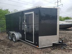 Salvage Trucks with No Bids Yet For Sale at auction: 2024 Freedom Enclosed Cargo Trailer