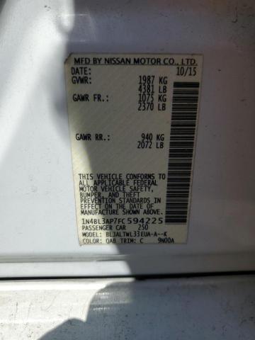 2015 Nissan Altima 3.5 sl