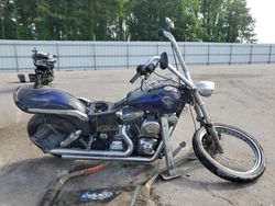 Salvage motorcycles for sale at Dunn, NC auction: 2002 Harley-Davidson Fxdwg