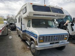 Salvage trucks for sale at Fort Wayne, IN auction: 1988 Ford Econoline E350 Cutaway Van