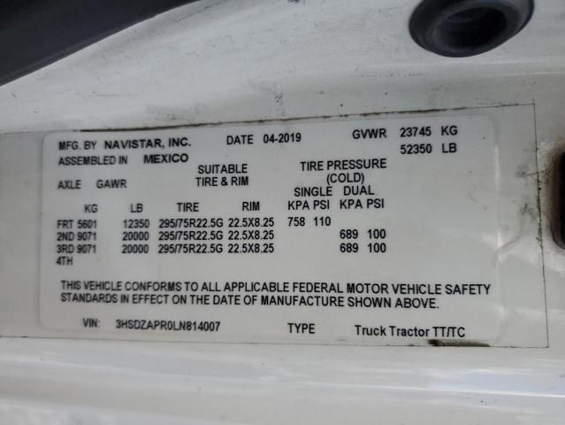 2020 International LT625 Semi Truck