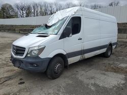Salvage trucks for sale at Marlboro, NY auction: 2016 Mercedes-Benz Sprinter 3500