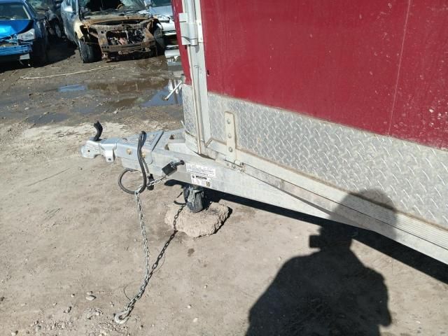 2025 Alcom MES 101X24 DL Enclosed Snowmobile Trailer