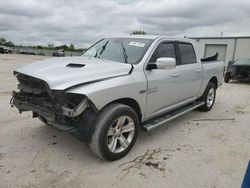 Salvage trucks for sale at Kansas City, KS auction: 2016 Dodge RAM 1500 Sport