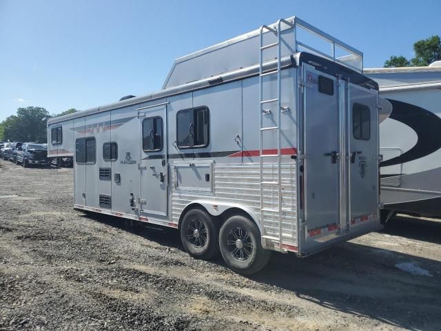 2023 Bison RG8209B Horse Trailer