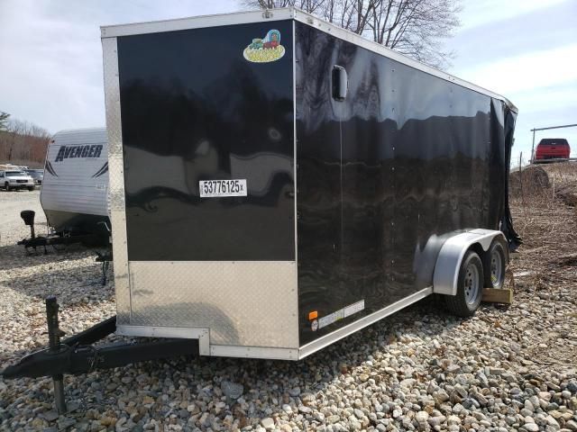 2022 Covered Wagon RED Wagon CW7X16TA2 Enclosed Cargo Trailer
