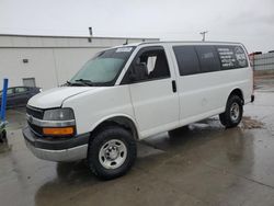 Salvage trucks for sale at Farr West, UT auction: 2015 Chevrolet Express G2500 LT