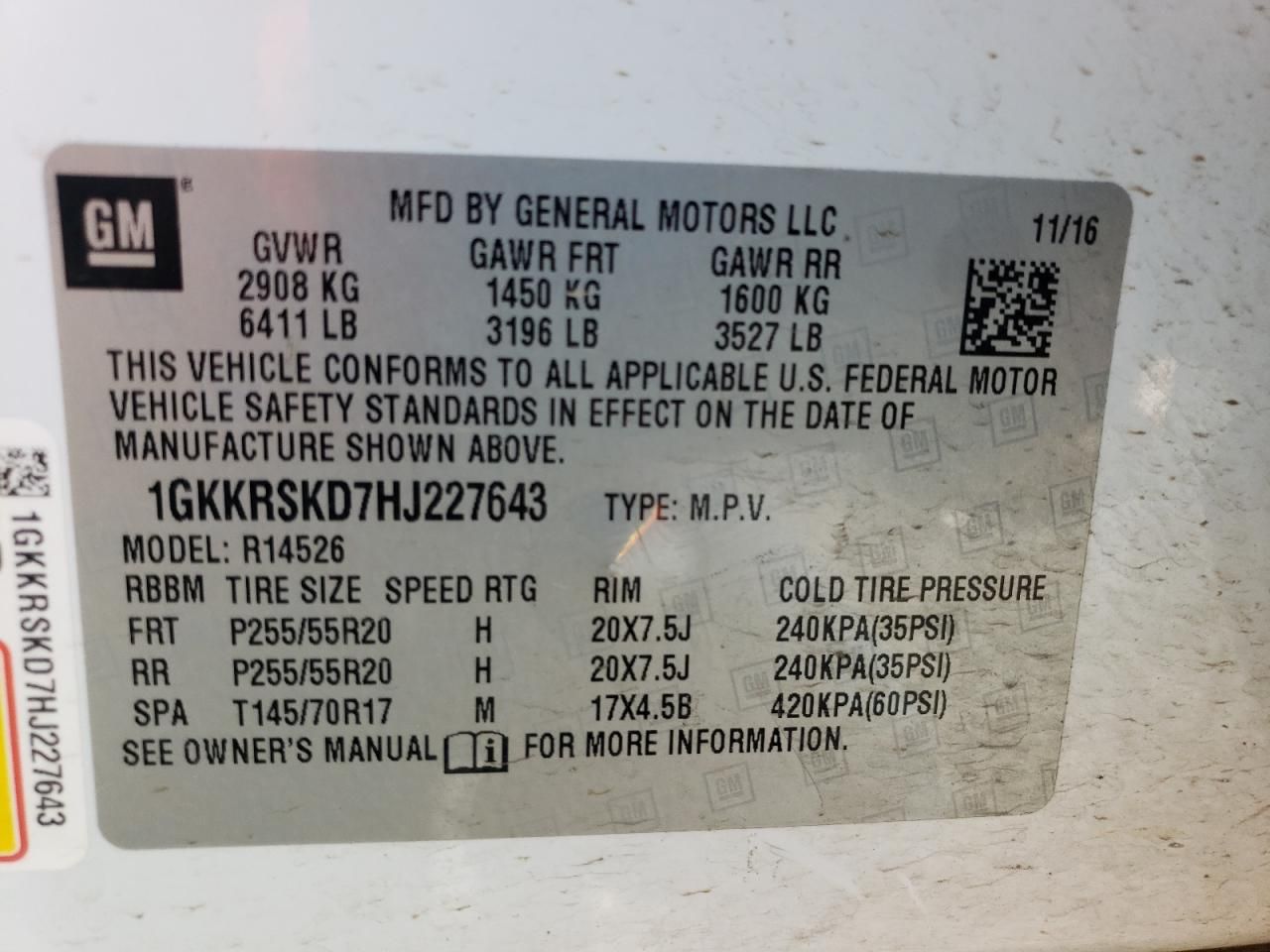 2017 GMC Acadia Limited Slt-2