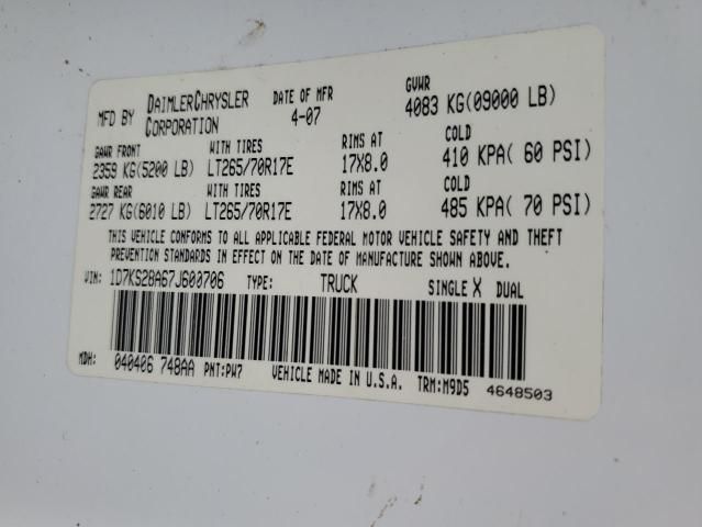 2007 Dodge RAM 2500 ST