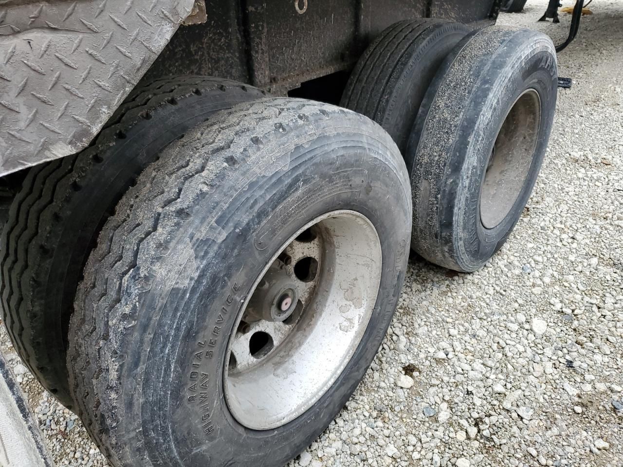 1989 Ti-Brook END Dump Trailer