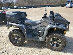 Salvage motorcycles for sale at Candia, NH auction: 2013 Can-Am Outlander Max 650 XT