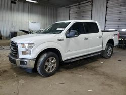 Ford salvage cars for sale: 2015 Ford F150 Supercrew