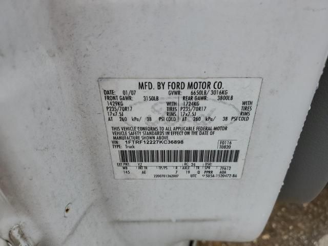 2007 Ford F150