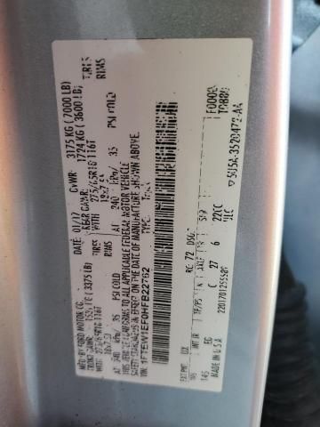 2017 Ford F150 Supercrew