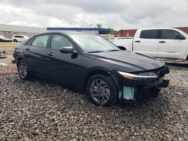 2024 Hyundai Elantra Blue