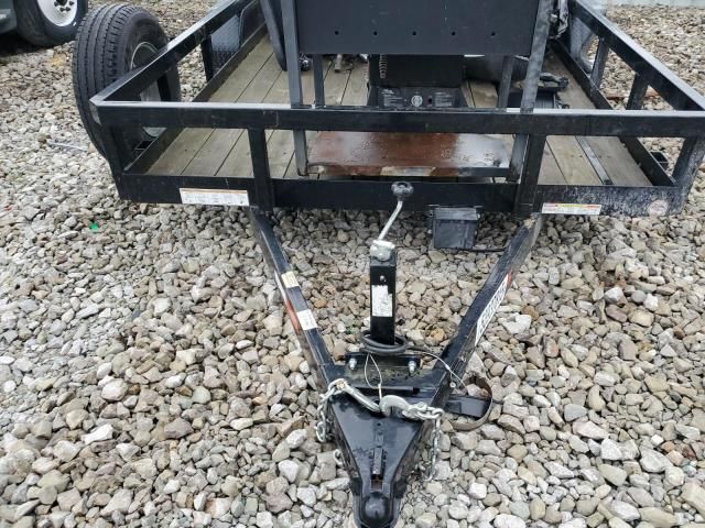 2021 Sure-Trac ST8214DD Utility Trailer