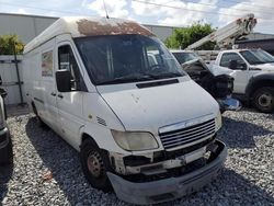Sprinter salvage cars for sale: 2003 Sprinter 2500 Sprinter