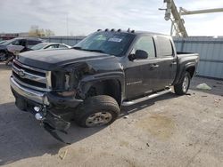 Salvage trucks for sale at Kansas City, KS auction: 2007 Chevrolet Silverado K1500 Crew Cab