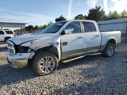 Salvage trucks for sale at Memphis, TN auction: 2015 Dodge RAM 1500 Longhorn