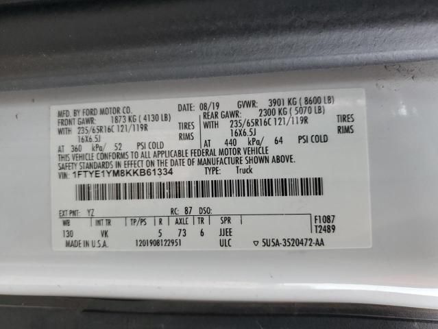 2019 Ford Transit T-150