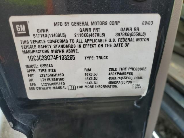 2004 Chevrolet Silverado C3500