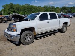 Salvage trucks for sale at Conway, AR auction: 2015 Chevrolet Silverado K1500 LT