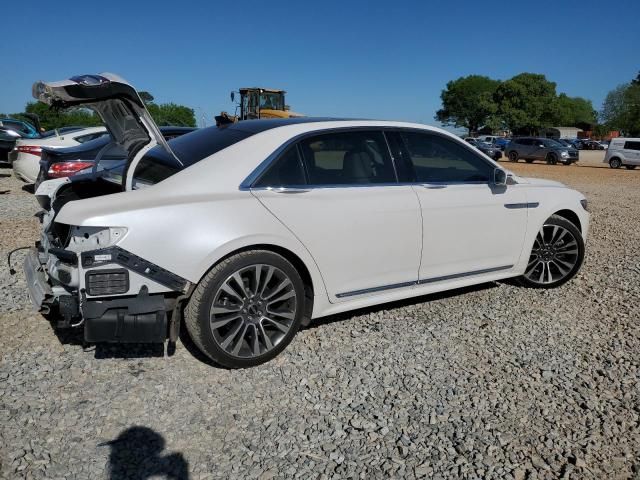 2018 Lincoln Continental Reserve