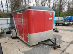 Salvage trucks for sale at Cahokia Heights, IL auction: 2010 Middlebury Enclosed Cargo Trailer